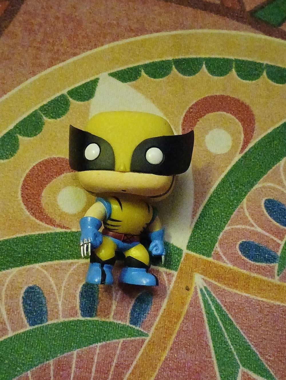 Wolverine Yellow & Blue Pop! Style Vinyl Figure - Collectible Toy